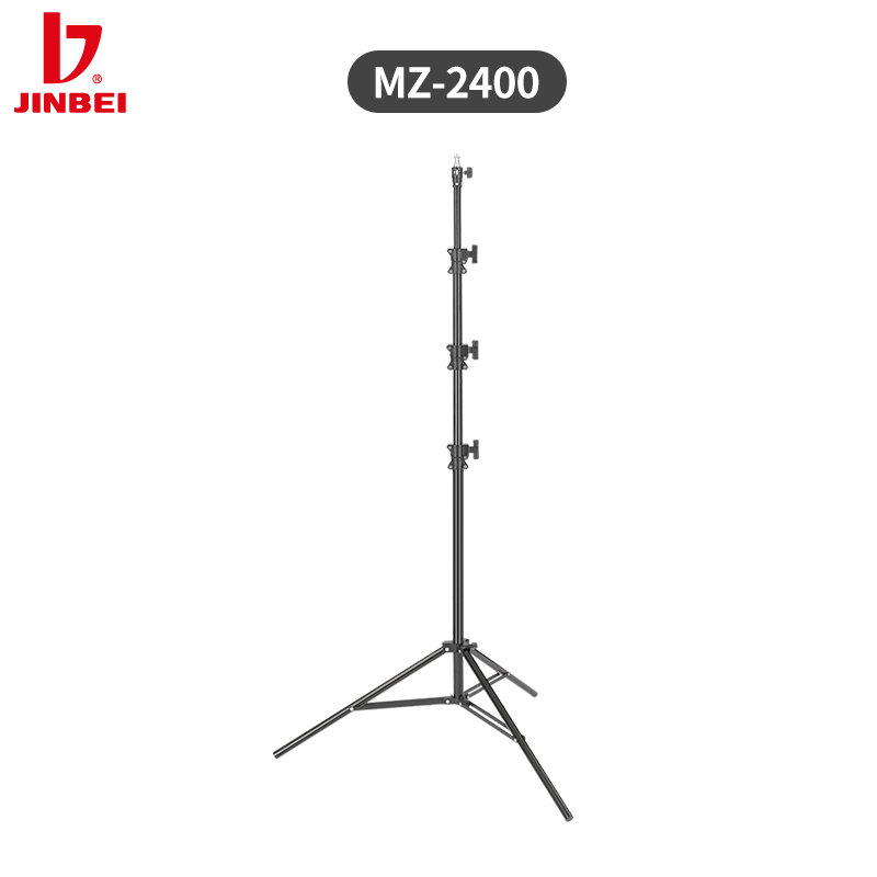 Lighting In Photography Studio - JINBEI MZ-2400FP Luftkissen-Aluminium-Fotografie-Lichtstativ Professionelles Stativ Studio-Lichtstativ