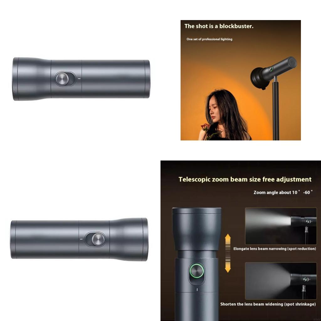Photography Mobile Lighting - Variable Zoom Phone Light 10W Videobeleuchtung