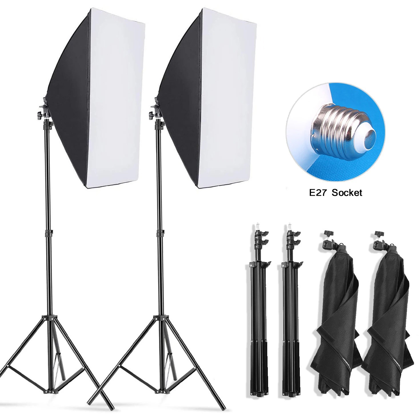 Photography Lighting Continuous - Professionelle Fotografie Softbox Beleuchtung Softbox mit