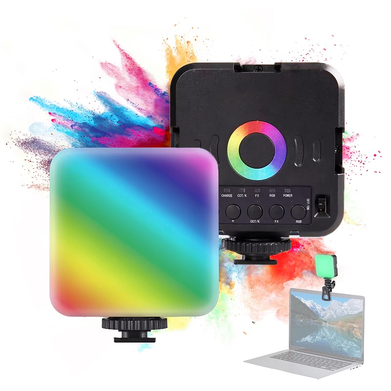 Photography Lighting Tool - RGB-Fülllicht, tragbares LED-Fotolicht, Video-Mini-Fülllicht für Kamera,