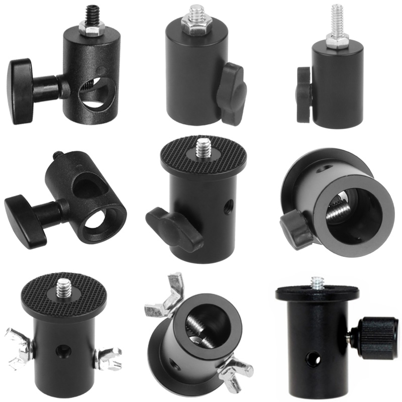 Photography Lighting Tool - Stativlicht-Ständer-Adapter, 1/4 Zoll, 3/8 Zoll Schraubenkonverter,