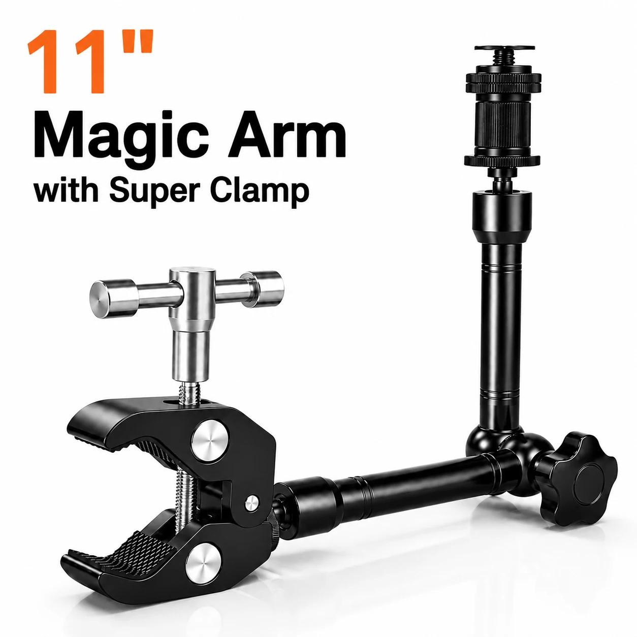 Photography Lighting Continuous - 11 Zoll Magic Arm mit Super-Klemme