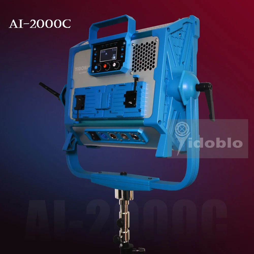 Photography Lighting Ai - 200W AI-2000C RGB Farbige LED-Panelleuchte mit