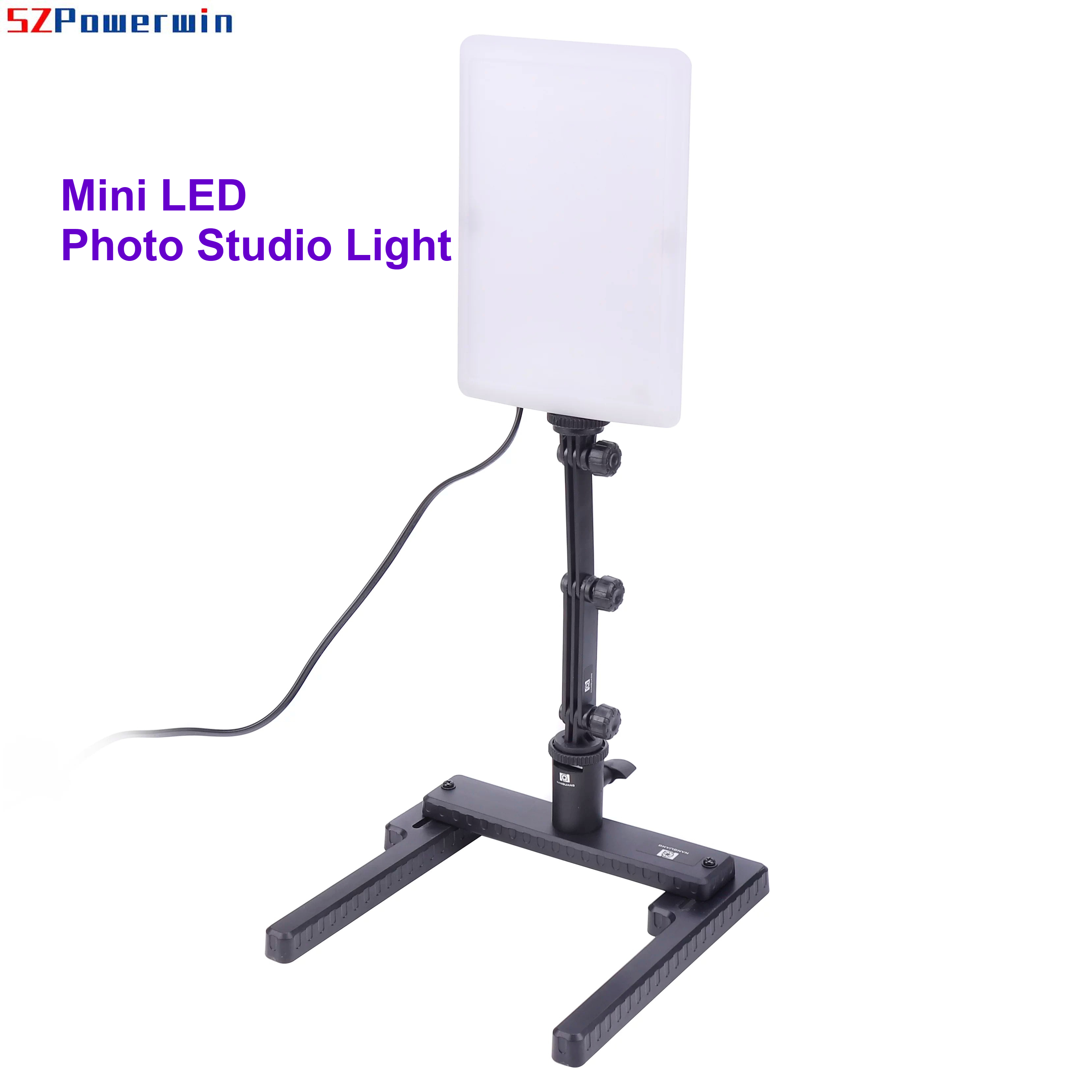 Photography Still Life Lighting - Mini LED Fotostudioleuchte | Verstellbare Beleuchtung