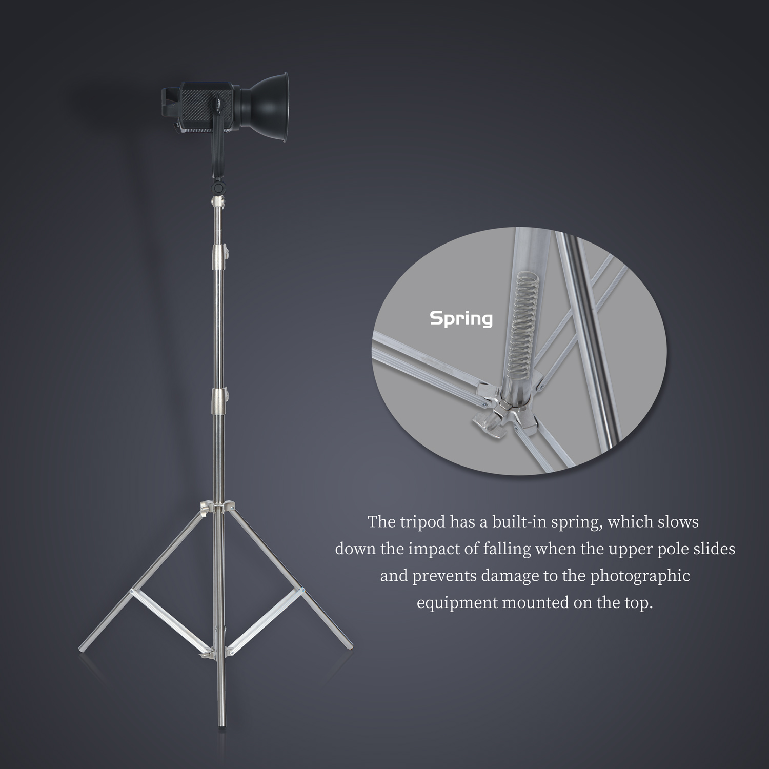 SH 2,8 M Edelstahl Licht Stehe – Photography Lighting Tool Bewertung und Preis