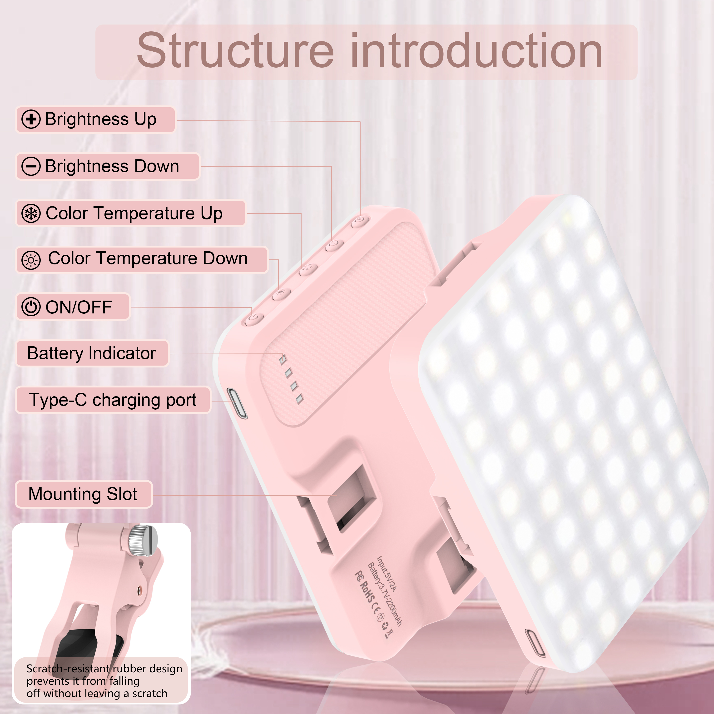 LED Selfie Licht 60 Hoch leist – Photography Lighting Patterns Bewertung und Preis