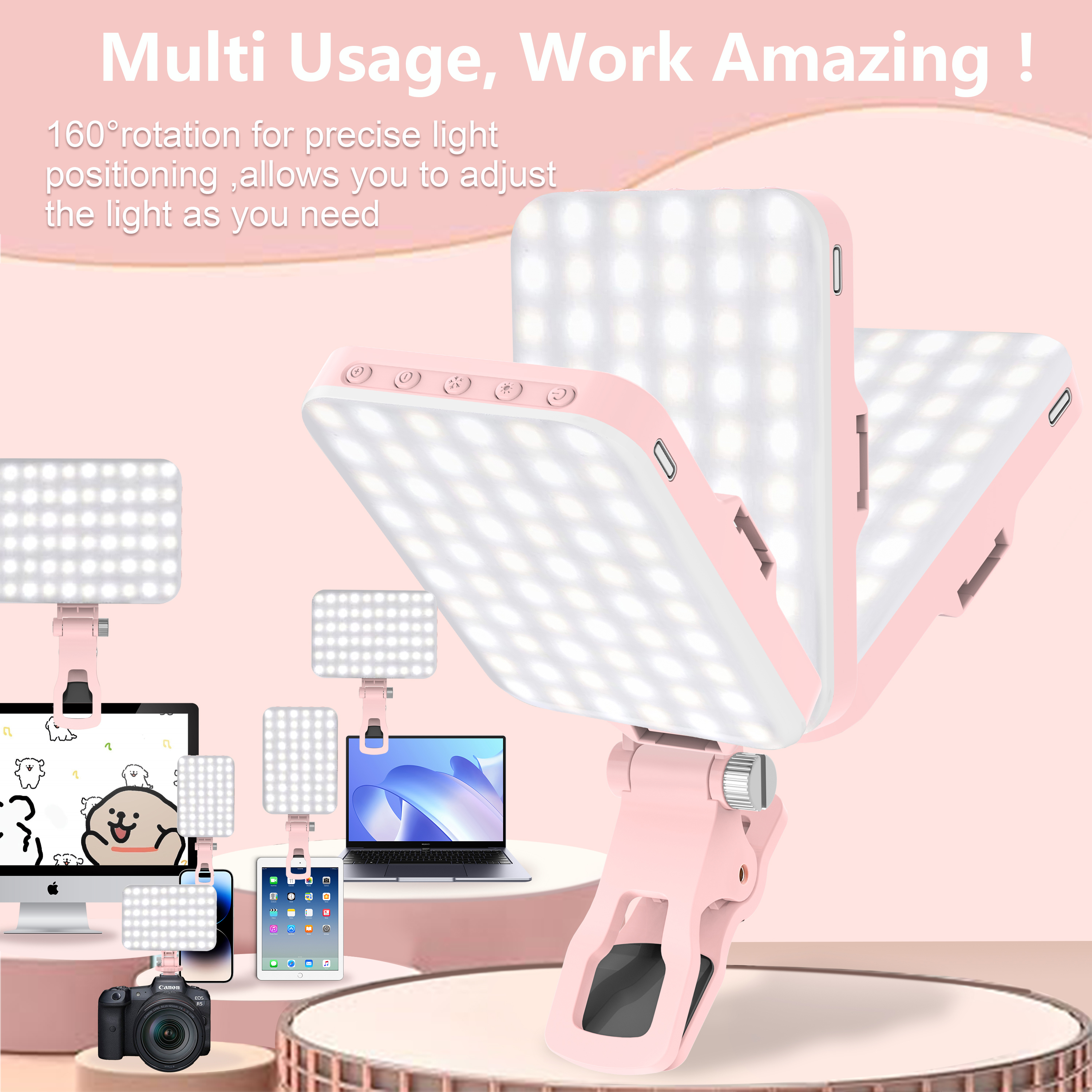 LED Selfie Licht 60 Hoch leist – Photography Lighting Patterns Bewertung und Preis