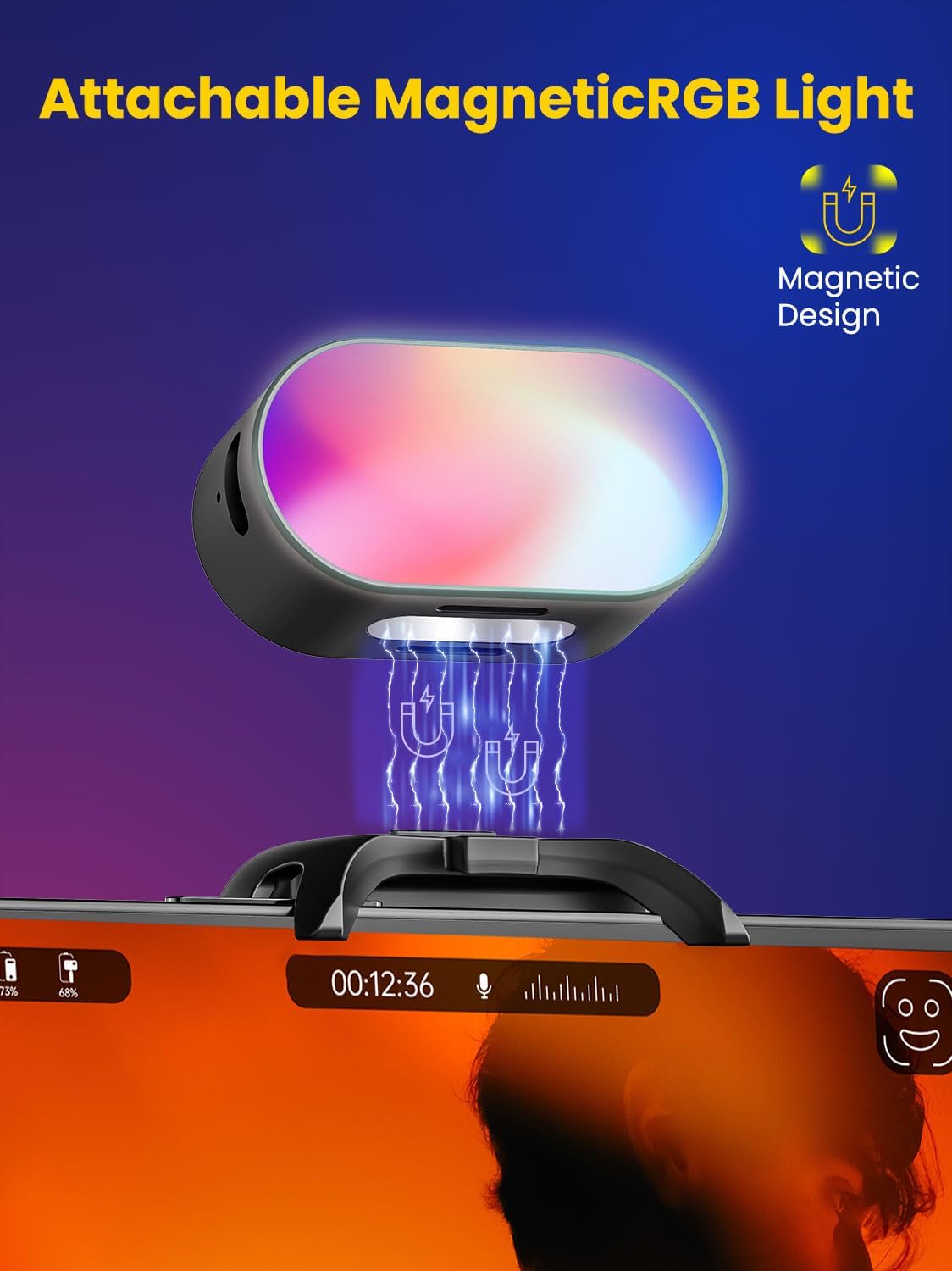 AOCHUAN Mini RGB Magnetisches  – Photography Lighting Patterns Bewertung und Preis