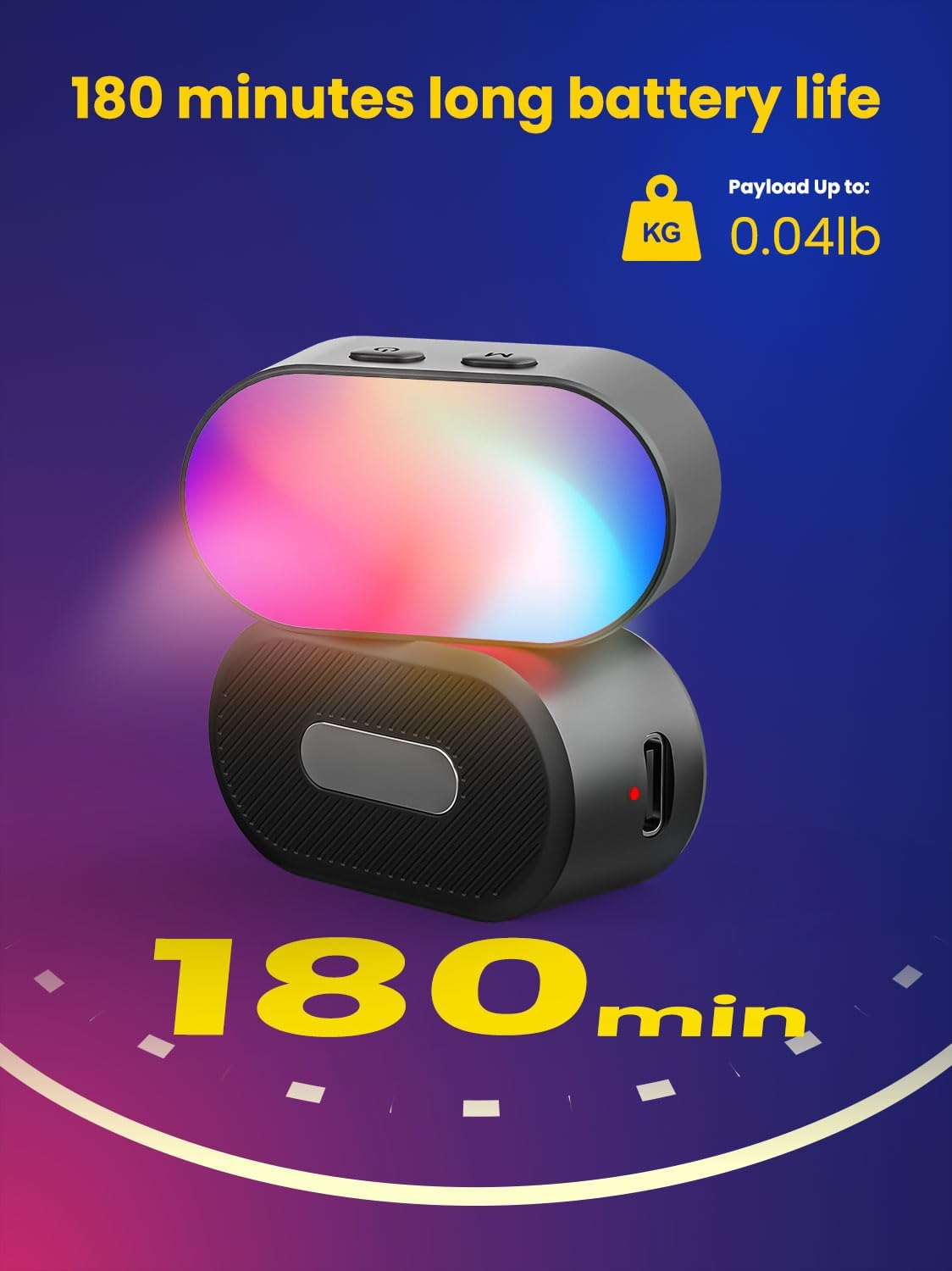 AOCHUAN Mini RGB Magnetisches  – Photography Lighting Patterns Bewertung und Preis