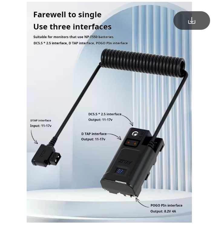 ZITAY D-TAP auf NP-F550 Kamera – Photography Lighting For Dummies Bewertung und Preis