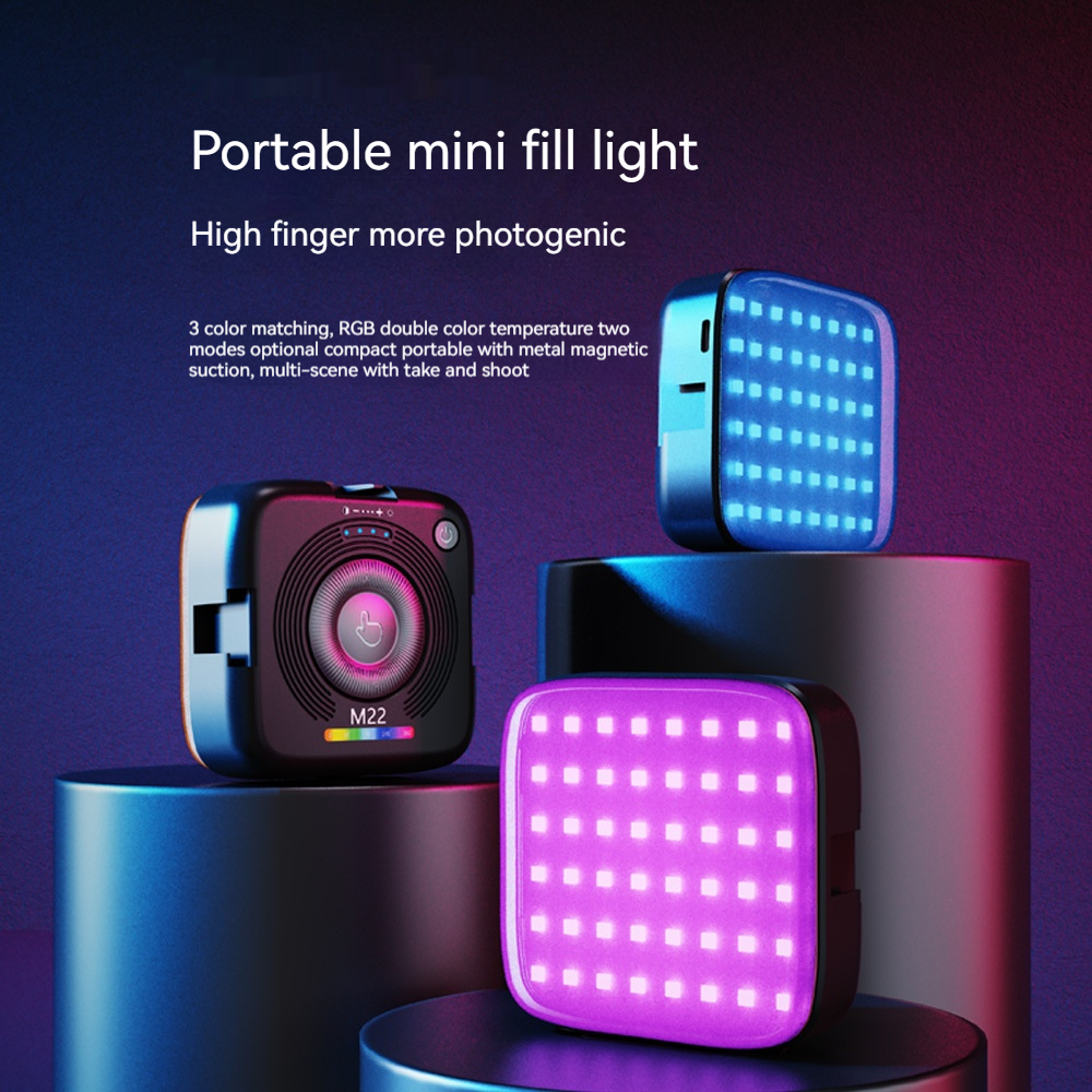 Mini Magnetisches RGB Fülllich – Photography Mobile Lighting Bewertung und Preis