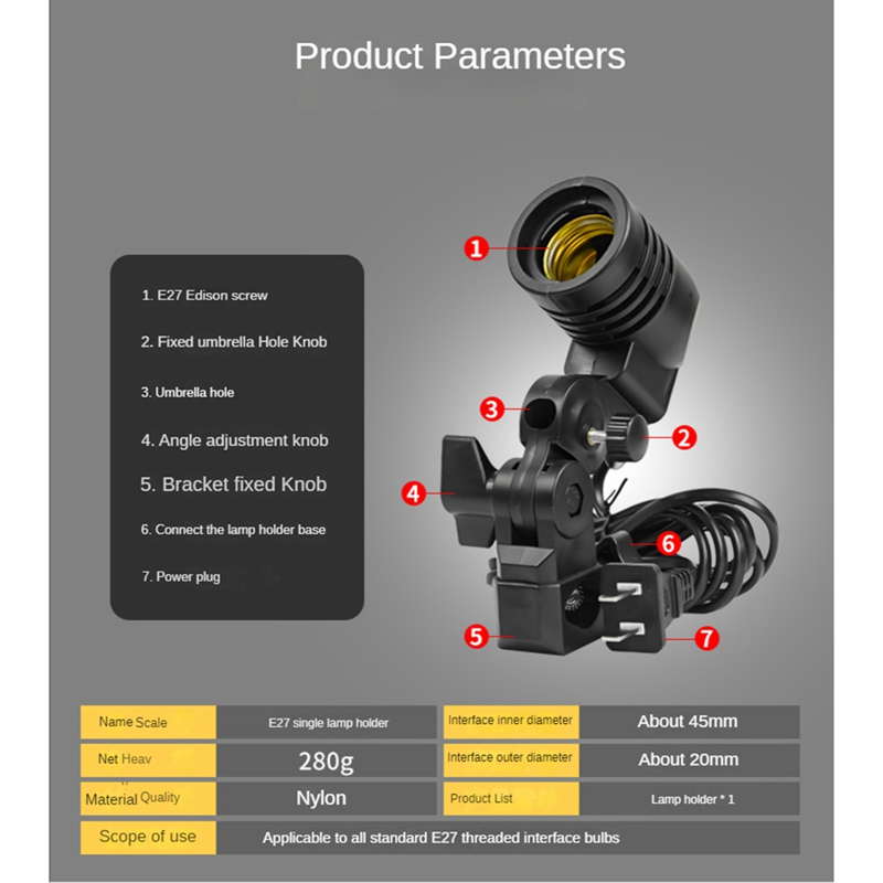 Lichtlampe für Fotostudio, E27 – Lighting In Photography Studio Bewertung und Preis