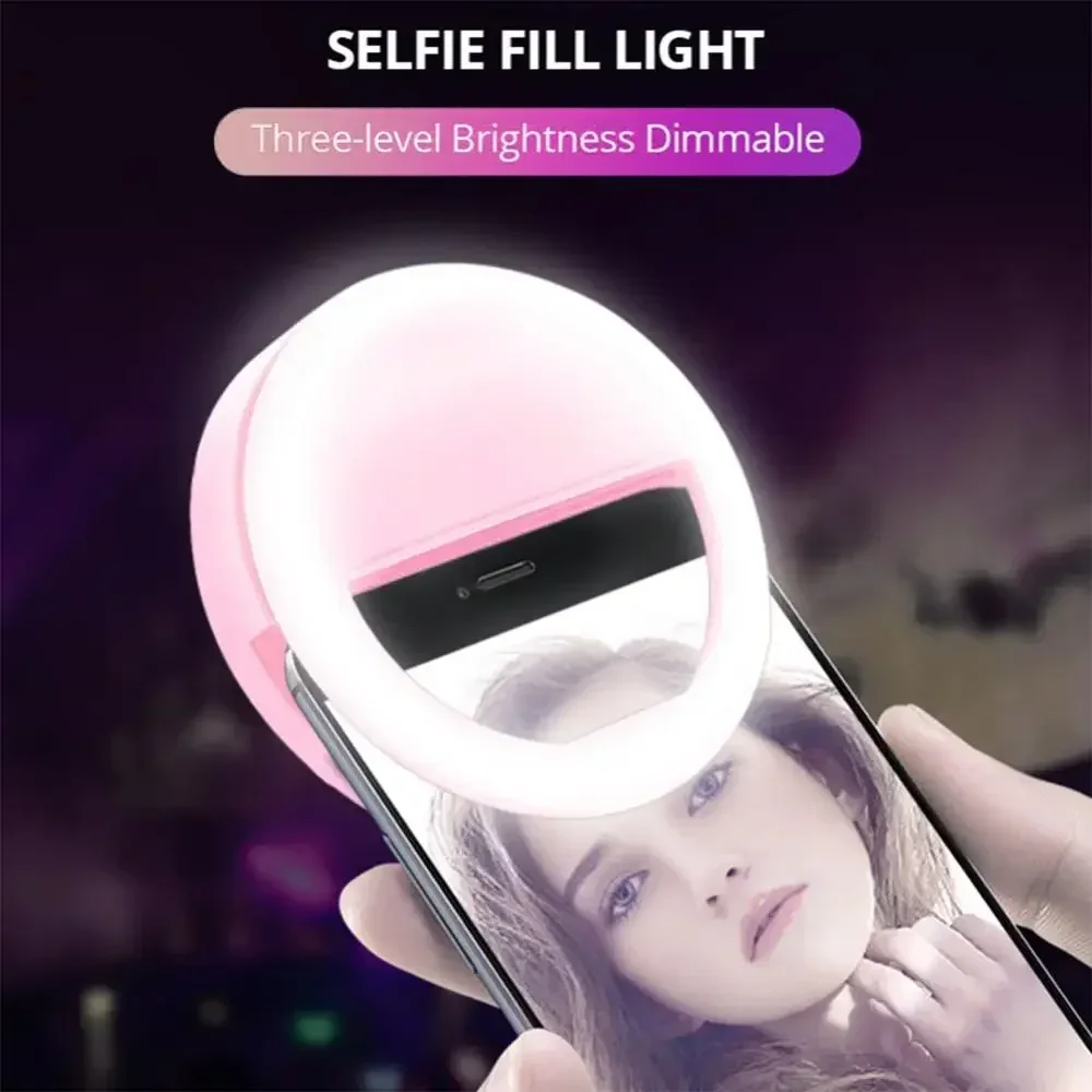 LED-Selfie-Ringlicht, Handy-Cl – Photography Lighting Tool Bewertung und Preis