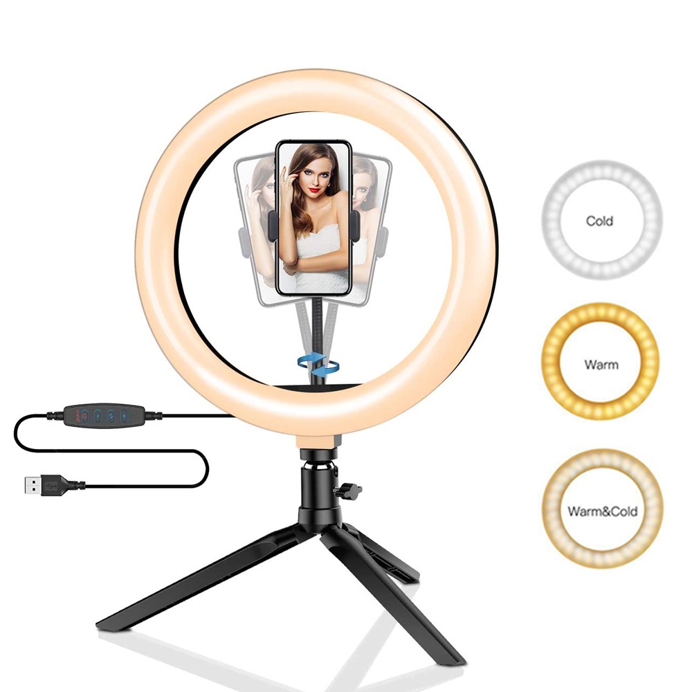 26 cm 10 zoll Led Ring Selfie  – Photography Lighting Tool Bewertung und Preis