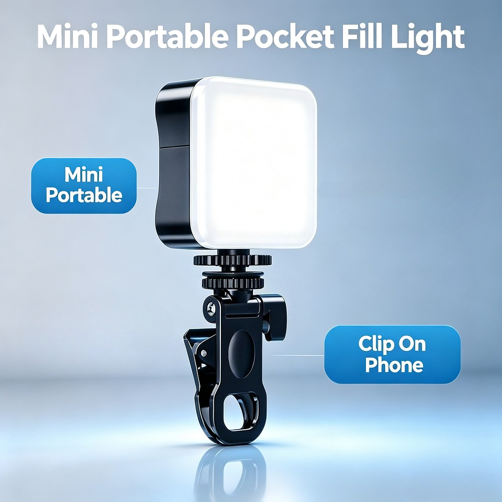 Tragbare Mini-Taschen-LED-Leuc – Photography Lighting Patterns Bewertung und Preis