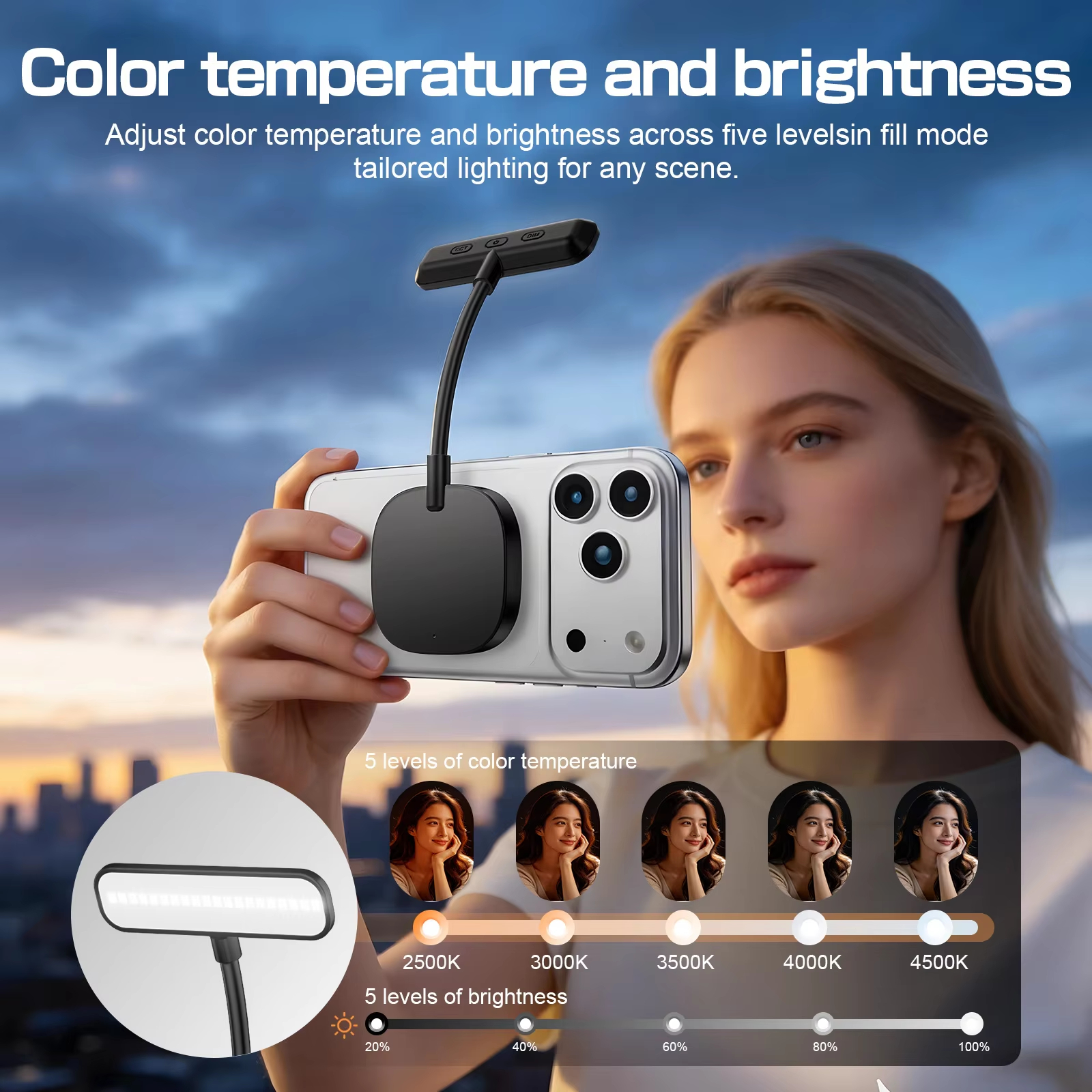 Magnetisches Handy-Füllicht, 3 – Photography Mobile Lighting Bewertung und Preis