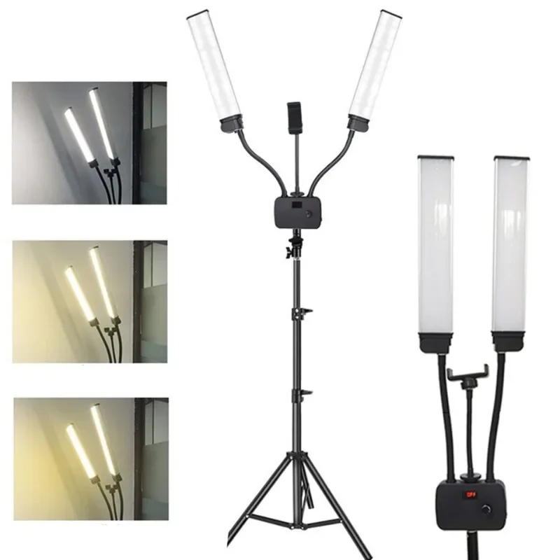 LED-Doppelarm-Röhrenleuchte fü – Photography Still Life Lighting Bewertung und Preis