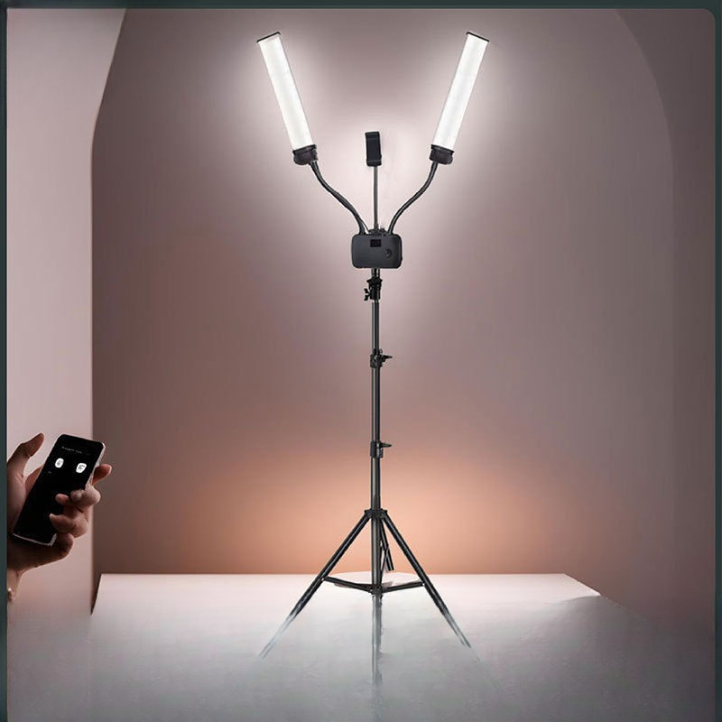 LED-Doppelarm-Röhrenleuchte fü – Photography Still Life Lighting Bewertung und Preis
