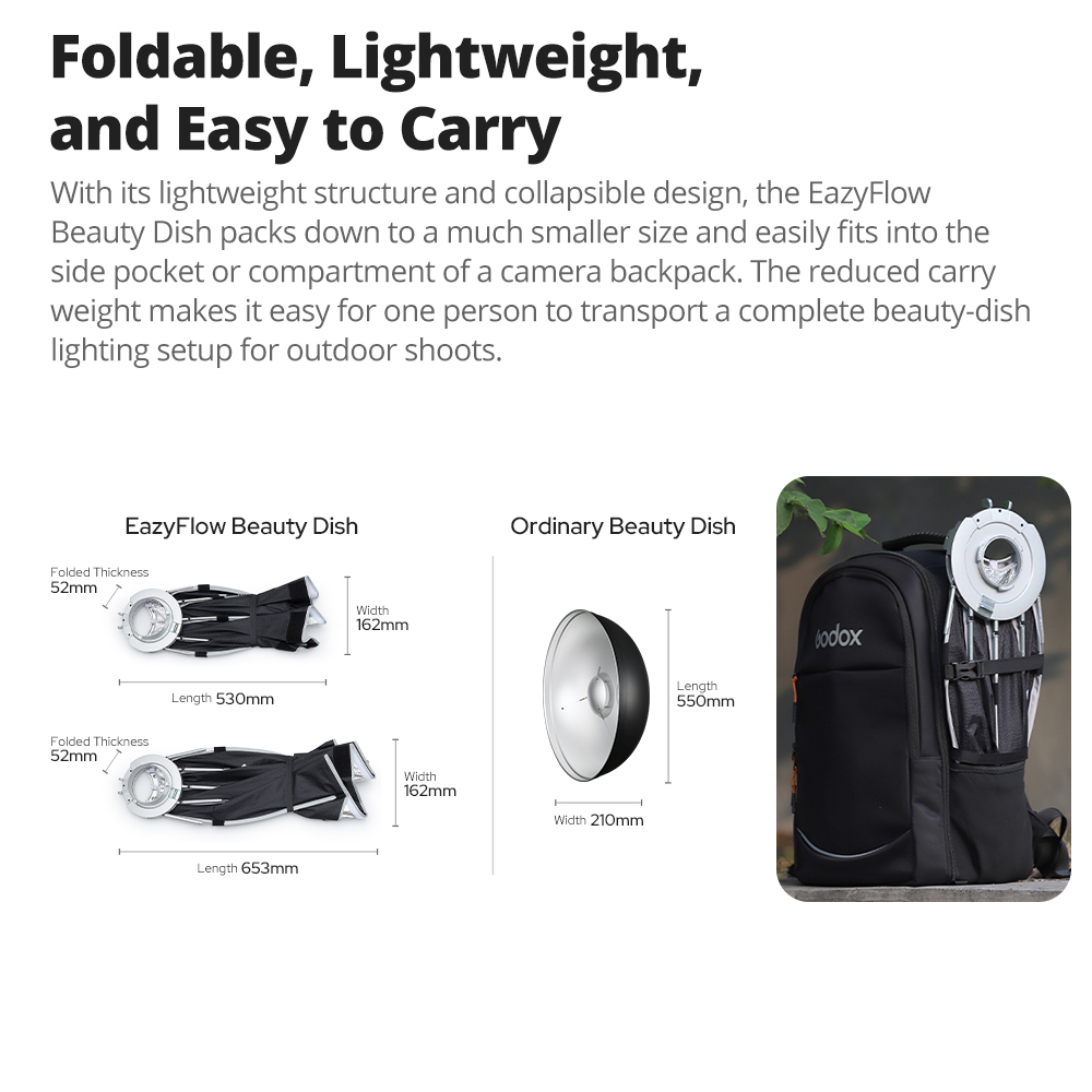 Neue Godox EazyFlow Beauty Dis – Photography Lighting For Products Bewertung und Preis